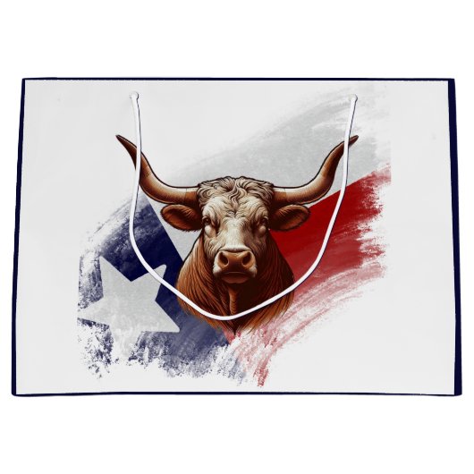 Texas longhorn koe groot cadeauzakje (Voorkant)
