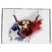 Texas longhorn koe groot cadeauzakje (Achterkant)