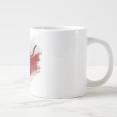 Texas longhorn koe grote koffiekop (Rechts)