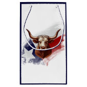Texas longhorn koe klein cadeauzakje (Achterkant)