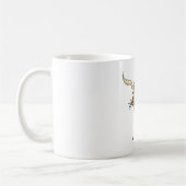 Texas Longhorn Koe met Ster Koffiemok (Links)
