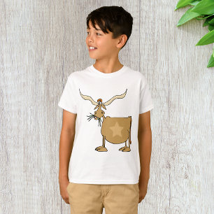 Texas Longhorn Koe met Ster T-shirt