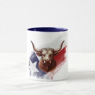 Texas longhorn koe mok