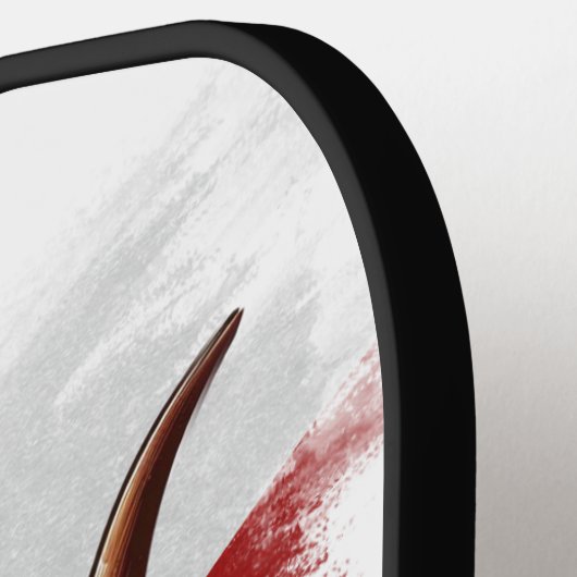 Texas longhorn koe pickleball paddle (Links Detail)