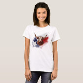 Texas longhorn koe t-shirt (Voorkant volledig)