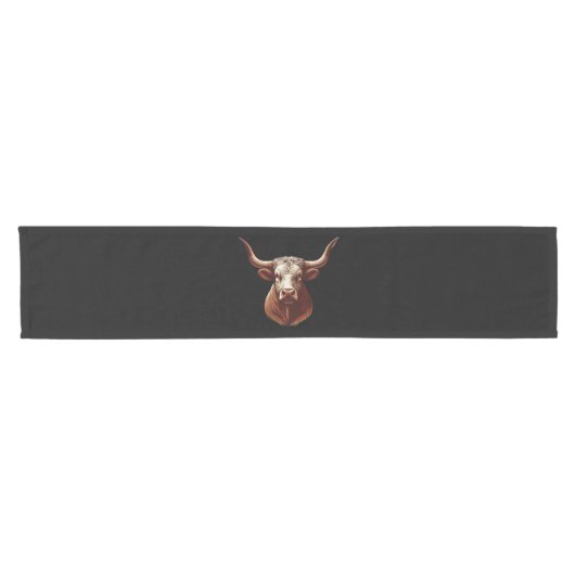 Texas Longhorn Korte Tafelloper (Horizontaal)