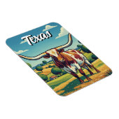 Texas longhorn magneet (Rechterzijde)