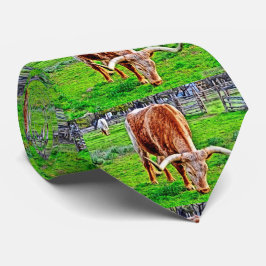 Texas Longhorn Man Stropdas