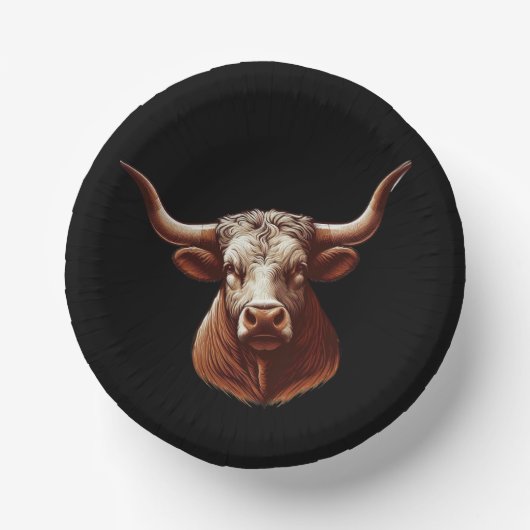 Texas Longhorn Papieren Kommen (Voorkant)
