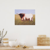 Texas Longhorn Poster (Keuken)