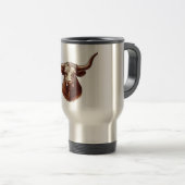 Texas Longhorn Reisbeker (Voorkant rechts)