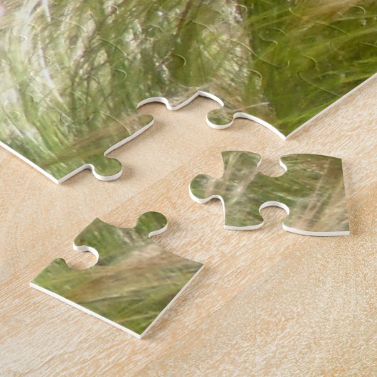 Texas Longhorn Sculpture . Jigzaag Puzzle Legpuzzel (Zijkant)