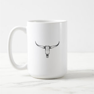 Texas Longhorn Skull Koffiemok