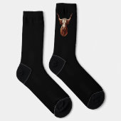 Texas Longhorn Sokken (Rechts)