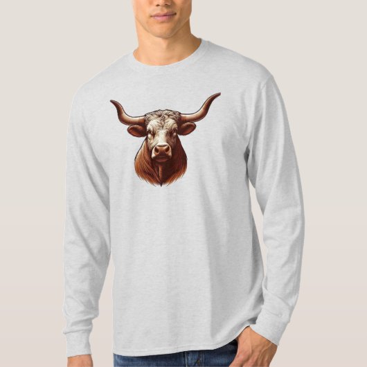 Texas Longhorn T-shirt (Voorkant)