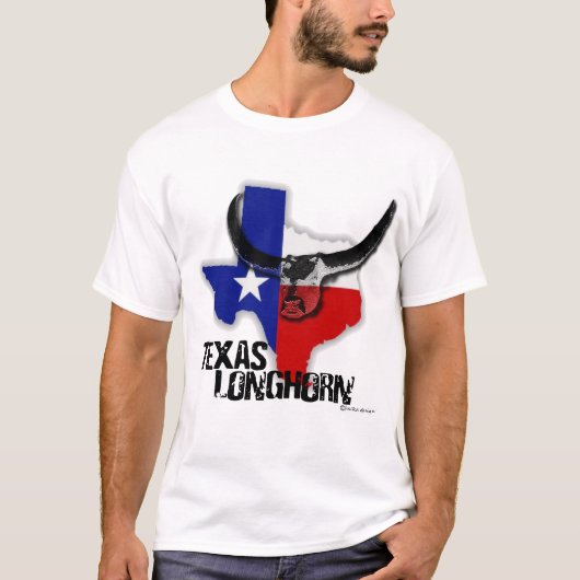 Texas Longhorn T-shirt (Voorkant)