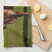 Texas Longhorn Theedoek (Quarter Fold)