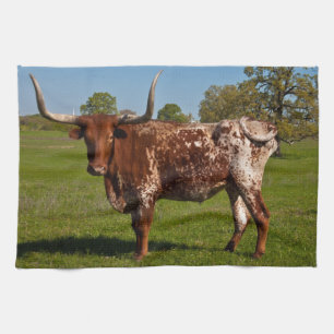 Texas Longhorn Theedoek