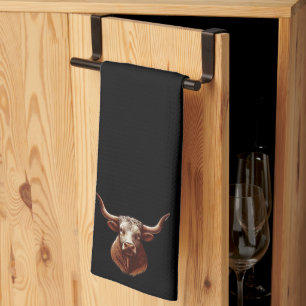 Texas Longhorn Theedoek