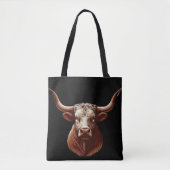 Texas Longhorn Tote Bag (Voorkant)