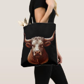 Texas Longhorn Tote Bag (Dichtbij)