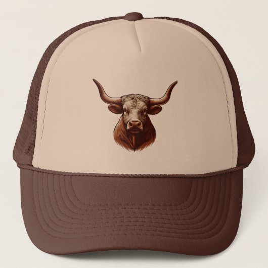 Texas Longhorn Trucker Pet (Voorkant)