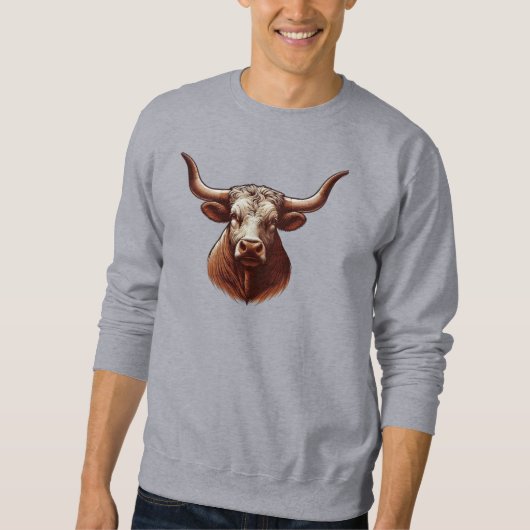 Texas Longhorn Trui (Voorkant)