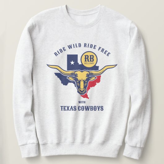 Texas Longhorn Trui (Design voorkant)