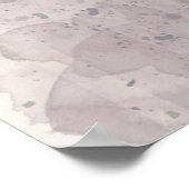 Texas Longhorn Waterverf Foto Fine Art Abstract Poster (Hoek)