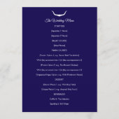 Texas Longhorn Wedding Menu (Voorkant)