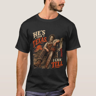 Texas Loopt Diep, Kettingzaag Horror Halloween T-shirt