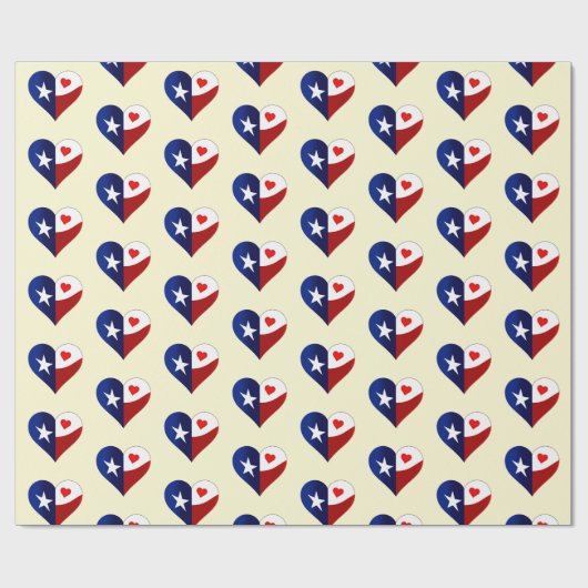 Texas Love Cadeaupapier (Vlak)