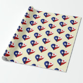 Texas Love Cadeaupapier (Uitgerold)