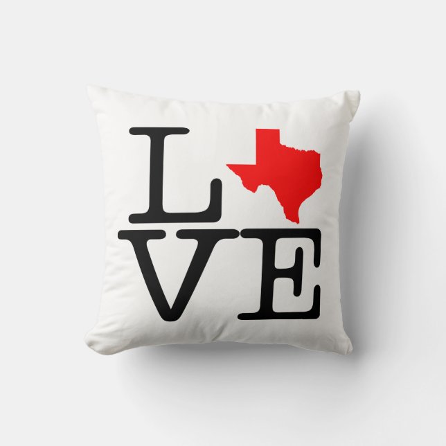 Texas Love Kussen (Voorkant)