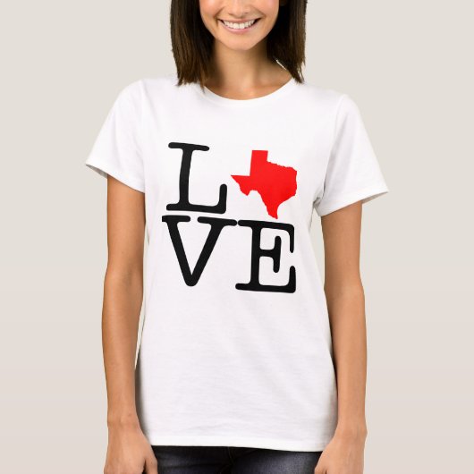 Texas Love T-shirt (Voorkant)