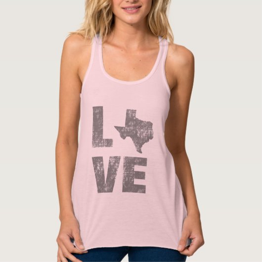 Texas Love Tanktop (Voorkant)