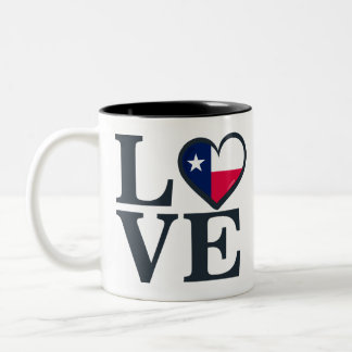 Texas Love Tweekleurige Koffiemok