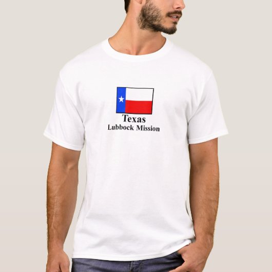 Texas Lubbock Mission T-Shirt (Voorkant)