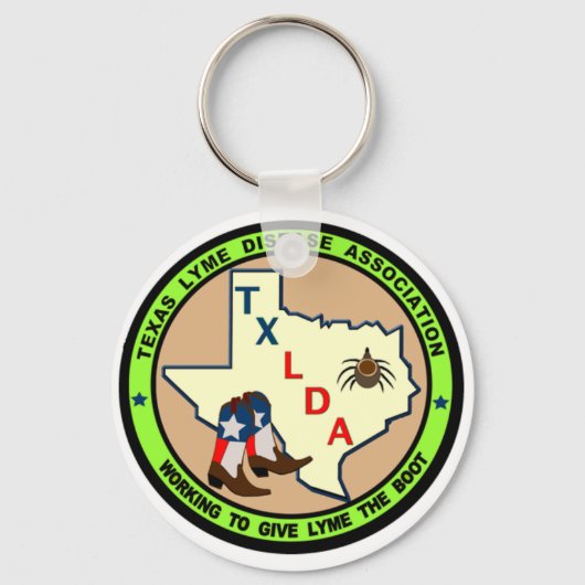 TEXAS LYME DISEASE ASSOCIATION SLEUTELHANGER (Voorkant)