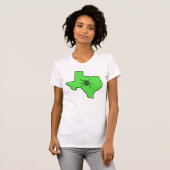 Texas Lyme Disease Awareness Cowboy Boots Shirt (Voorkant volledig)