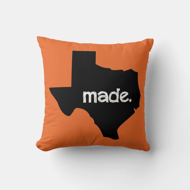 Texas maakte kussen (Voorkant)