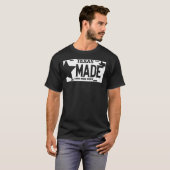 Texas Made Lone Star License Bord T-shirt (Voorkant volledig)