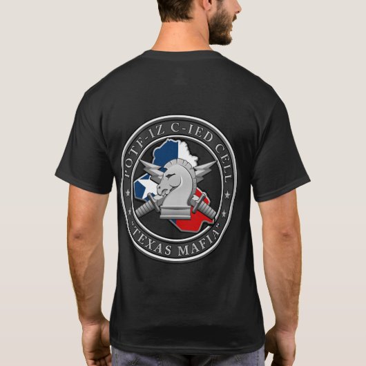 TEXAS MAFFIA PSYOPS T-SHIRT (Achterkant)
