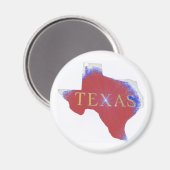 Texas magneet (Voorkant / Achterkant)