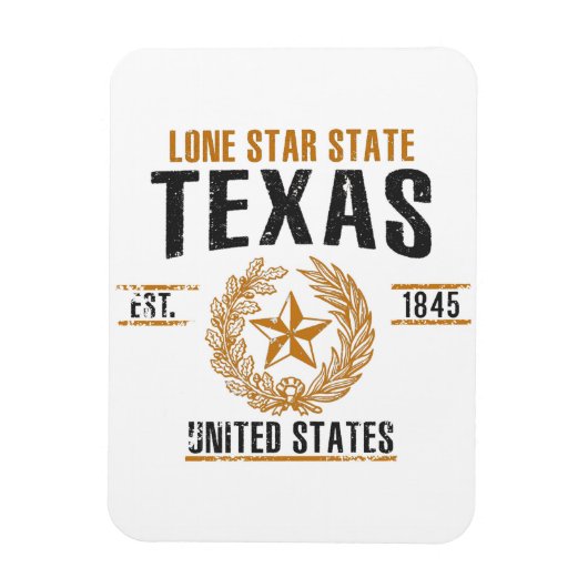 Texas Magneet (Verticaal)