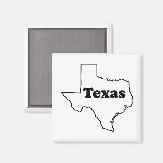 Texas Magnet (Voorkant / Achterkant)