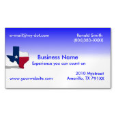 Texas Magnetisch Visitekaartje (Voorkant)