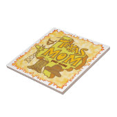 Texas mama tegeltje (Zijkant)