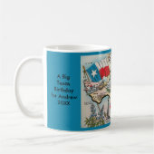 Texas Map Aangepaste Mok (Links)