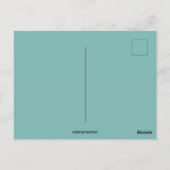 Texas Map and Flag Briefkaart (Achterkant)